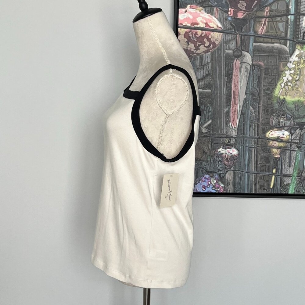 NWT Universal Thread Cream/Black T-shirt and Tank Set XL - Picture 9 of 13